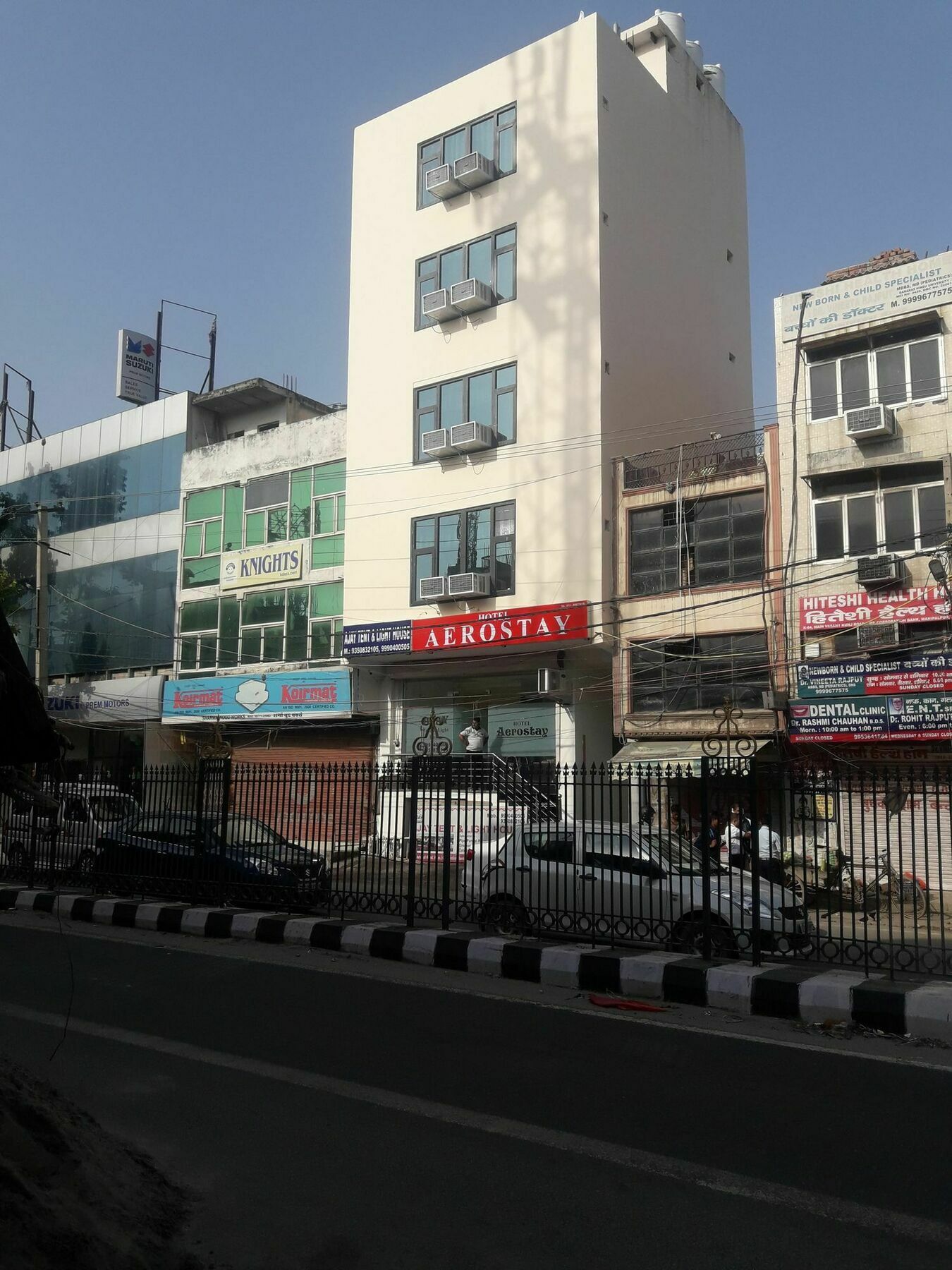 Hotel Aero Stay New Delhi Bagian luar foto