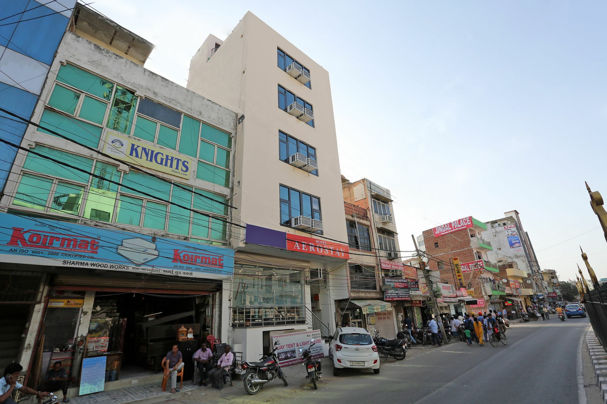 Hotel Aero Stay New Delhi Bagian luar foto