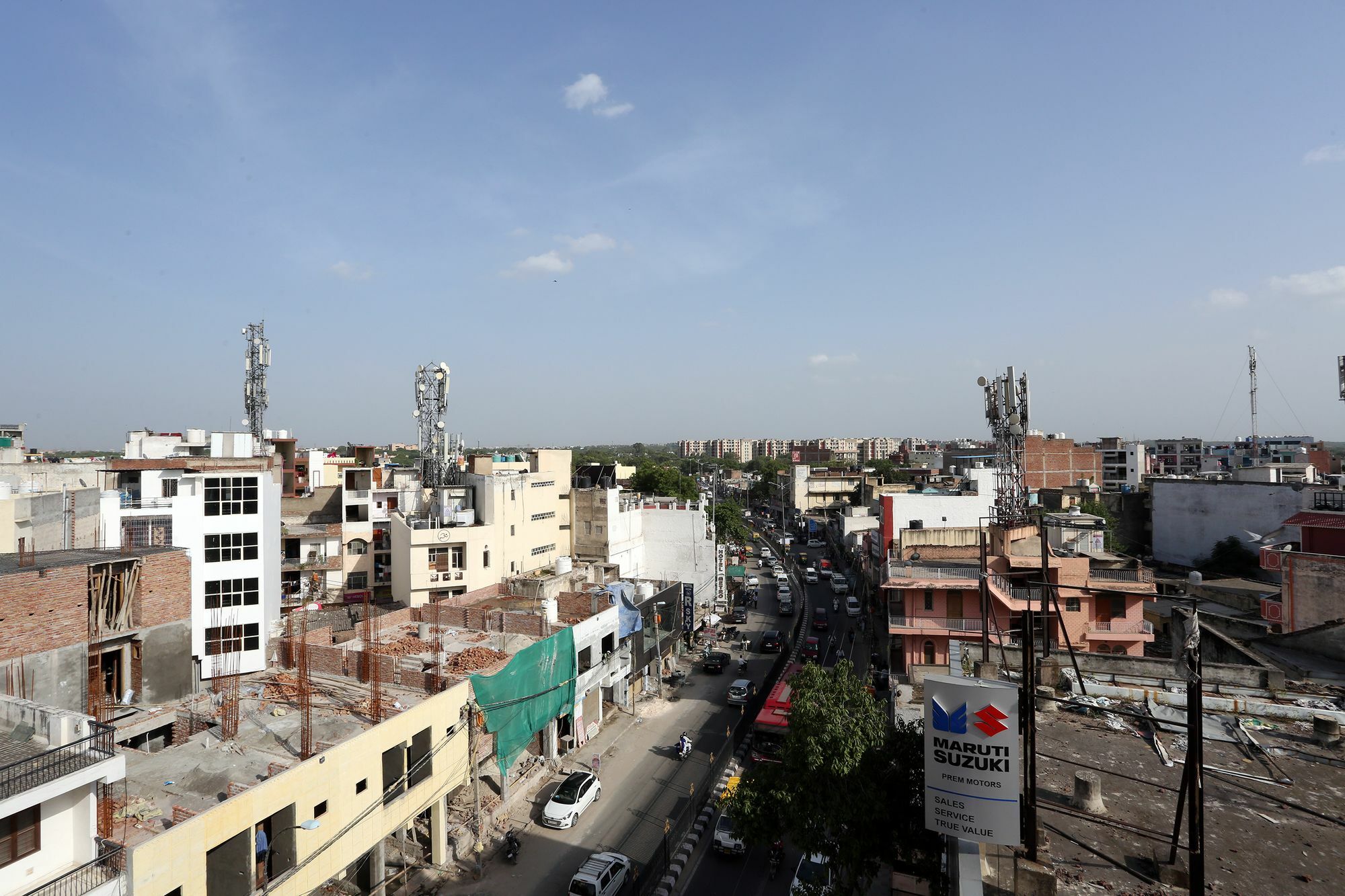 Hotel Aero Stay New Delhi Bagian luar foto